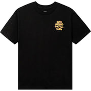 Sattars World Anti Social Social Club Low Brow Tee Black