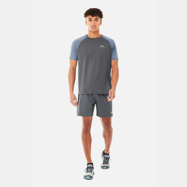 Sattars World Trailberg Dash T-Shirt / Essential Shorts Set - Ombre Blue