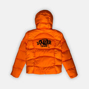 Sattars World Wave Syna  Puffer Jacket - Orange