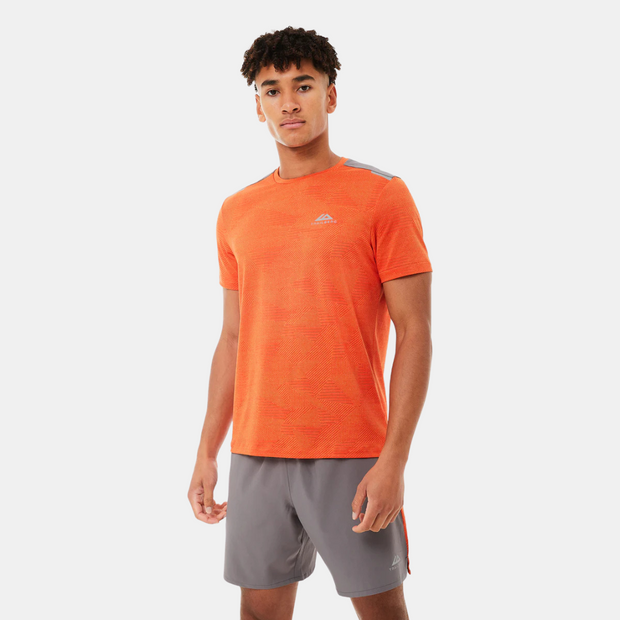 Sattars World Trailberg Dimension T-Shirt / Shorts Set - Orange/Grey