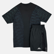 Sattars World Trailberg Element 2.0 T-Shirt / Shorts Set - Black/Blue