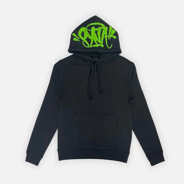 Sattars World Syna World Logo Tracksuit - Black / Green