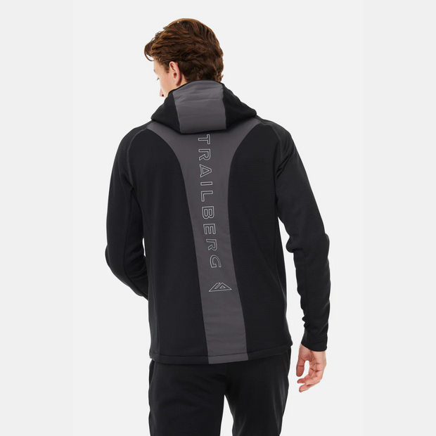 Sattars World Trailberg Glacier Fleece Tracksuit - Black/Grey