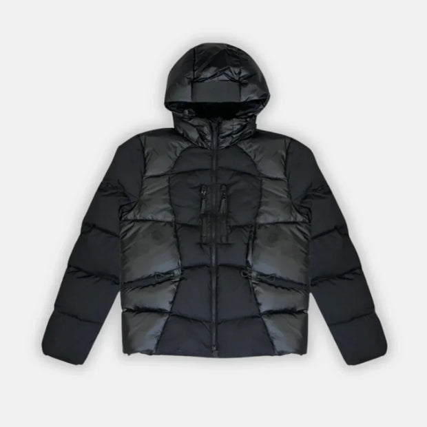 Sattars World Wave Syna Puffer Jacket - Black