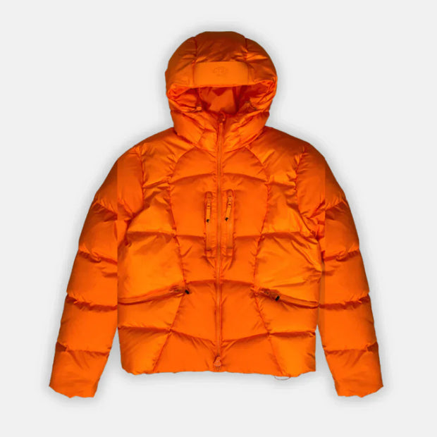 Sattars World Wave Syna  Puffer Jacket - Orange