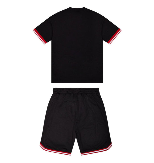 Sattars World Trapstar London Arch Mesh Shorts Set – Black