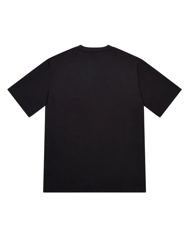 Sattars World Spin Print Tee - Black