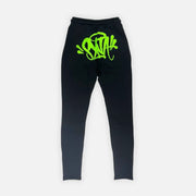 Sattars World Syna World Logo Tracksuit - Black / Green