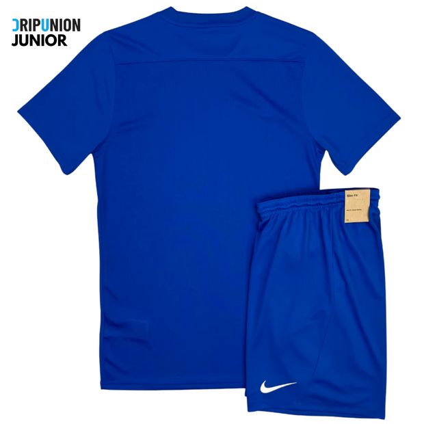 Sattars World Nike Junior Dri-Fit Tshirt / Shorts Set - Royal Blue