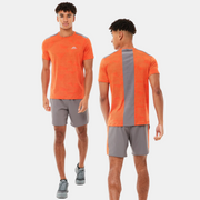 Sattars World Trailberg Dimension T-Shirt / Shorts Set - Orange/Grey