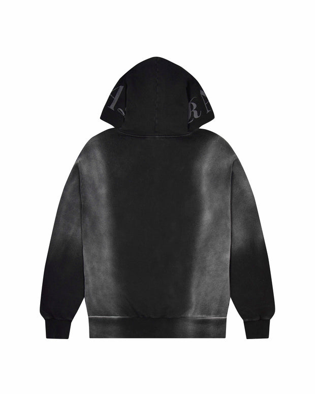 Sattars World Script Hoodie - Black