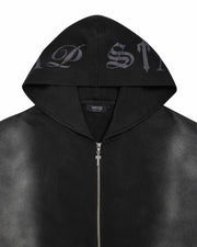 Sattars World Script Hoodie - Black