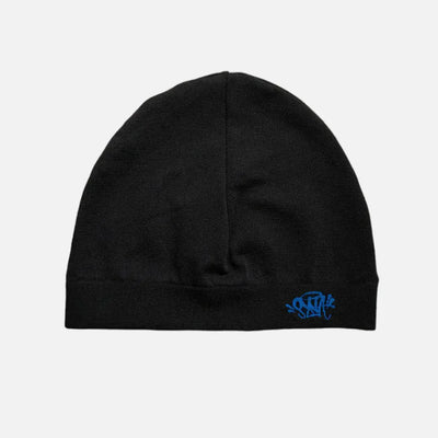 Sattars World Syna World Logo Skull Hat - Black / Blue