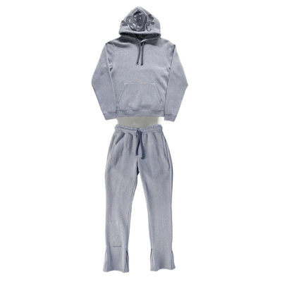 Sattars World “Syna Logo” Tracksuit - Grey/Grey