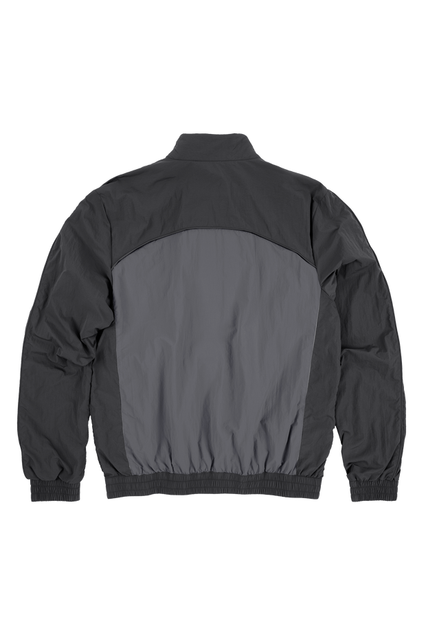 Sattars World SYNA PIPE TRACK JACKET BLACK/GREY/GREEN