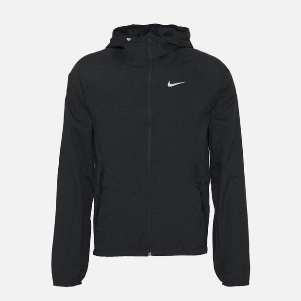 Sattars World Nike Dri-Fit Essential Running Windbreaker - Black