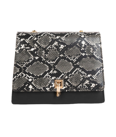 Sattars Snake Print Handbag