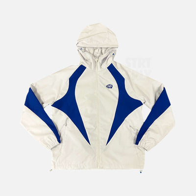 Sattars World Vortex Syna  Woven Jacket - Blue / White