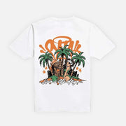 Sattars World Syna World Palm Tree T-Shirt - White