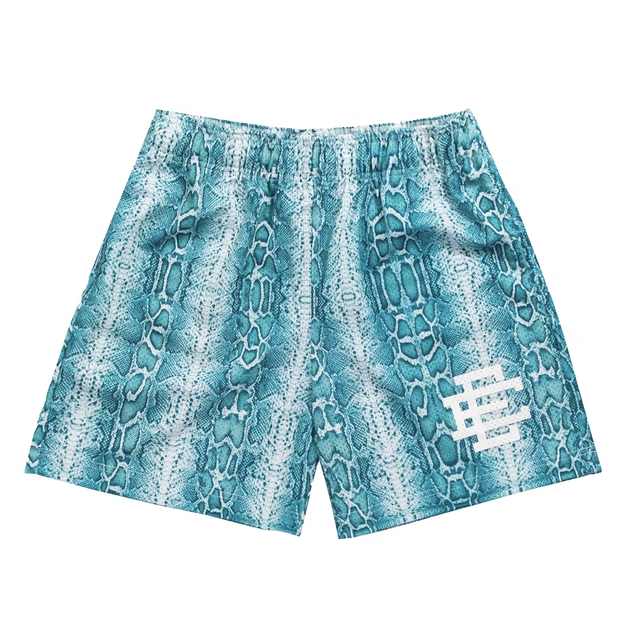 Sattars World Eric Emanuel EE Basic Snakeskin Short Blue