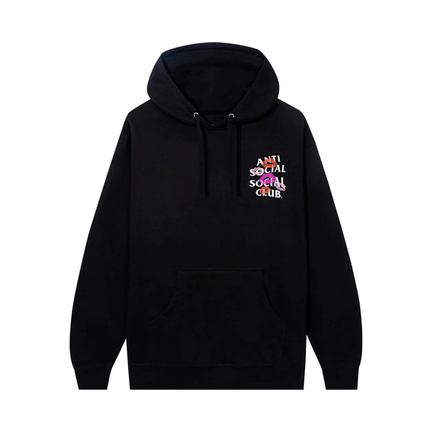 Sattars World Anti Social Social Club Your Kiss Hoodie Black