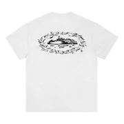 Sattars World Corteiz Firey Alcatraz Tee White