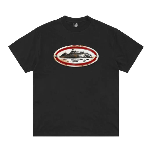 Sattars World Corteiz Rusty Alcatraz Tee Black