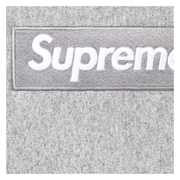 Sattars World Supreme Box Logo Hooded Sweatshirt (FW24) Heather Grey