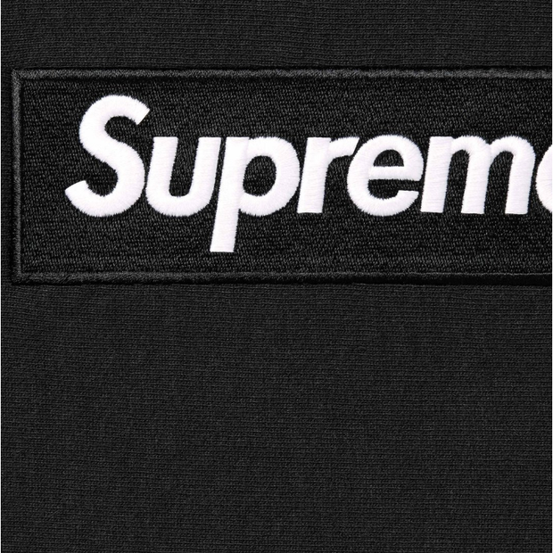 Sattars World Supreme Box Logo Hooded Sweatshirt (FW24) Black