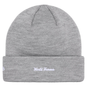 Sattars World Supreme New Era Box Logo Beanie (FW24) Heather Grey