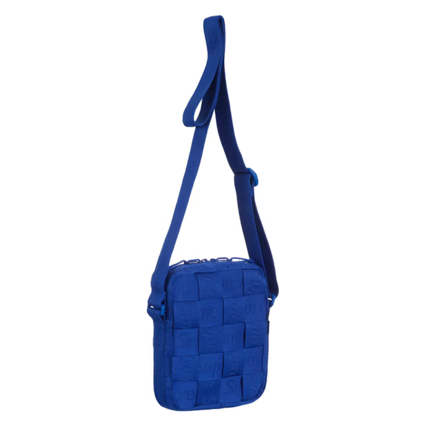 Sattars World Supreme Woven Shoulder Bag (SS24) Royal