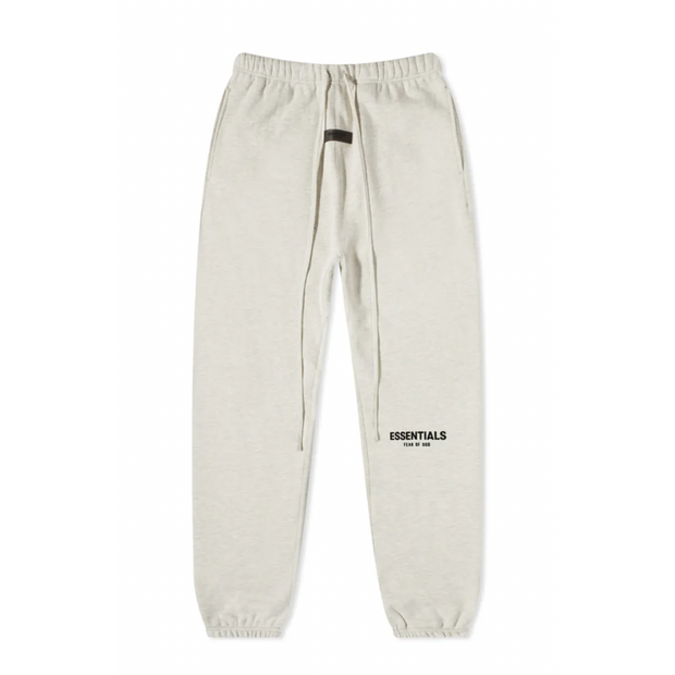 Sattars World Fear of God Essentials Sweatpants (SS22) Light Oatmeal