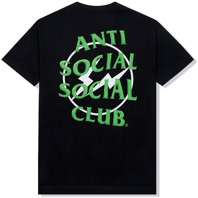 Sattars World Anti Social Social Club x Fragment Precious Petals Tee (FW22) Black Green