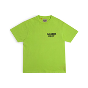 Sattars World Gallery Dept. Souvenir Lime Green T-Shirt