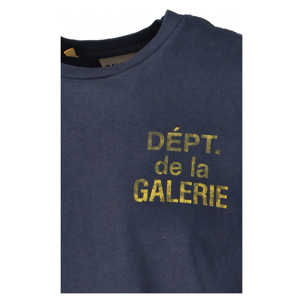 Sattars World Gallery Dept. French T-Shirt NAVY