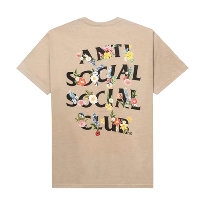 Sattars World Anti Social Social Club Self Conclusion T-shirt Sand