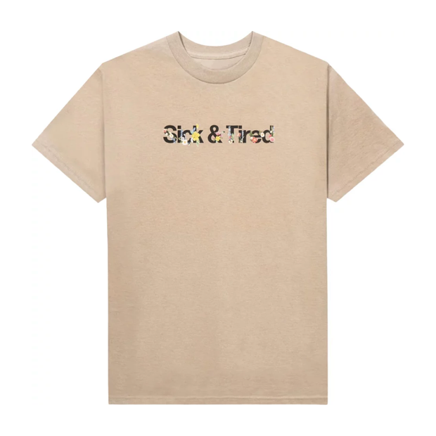 Sattars World Anti Social Social Club Self Conclusion T-shirt Sand