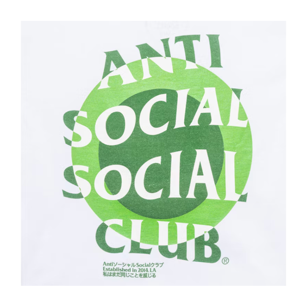 Sattars World Anti Social Social Club Impatient T-shirt White