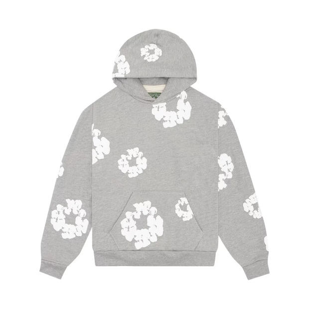 Sattars World Denim Tears 'The Cotton Wreath' Hoodie Grey