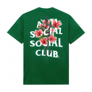 Sattars World Anti Social Social Club Hokkaido 3M Tee Green