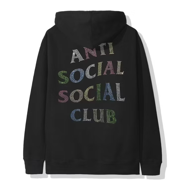 Sattars World Anti Social Social Club NT Hoodie Black