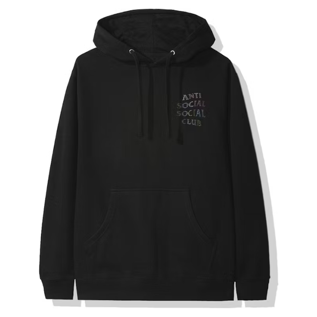 Sattars World Anti Social Social Club NT Hoodie Black