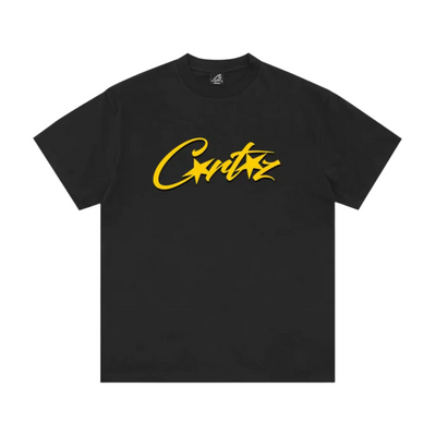 Sattars World Corteiz OG Allstarz Tee Black & Yellow