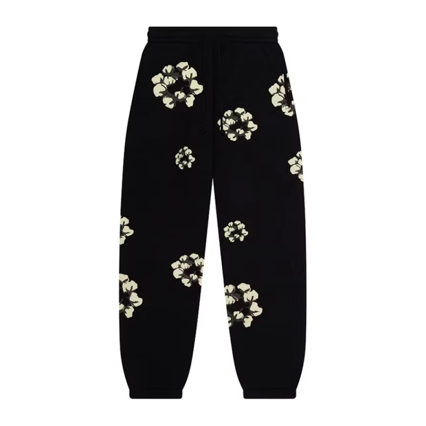 Sattars World Denim Tears x CPFM Cactus Tears Wreath Sweatpants Black