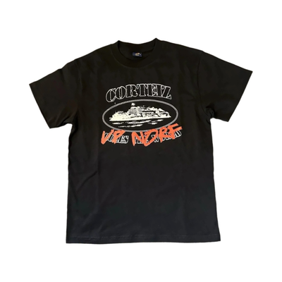 Sattars World Corteiz "Up Norf" Manny Maze Exclusive Tee Black