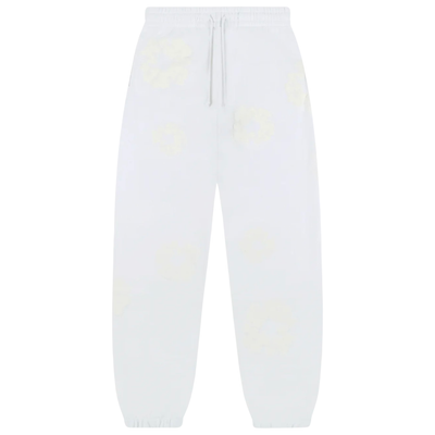 Sattars World Denim Tears Men's Mono Cotton Wreath Sweatpant White