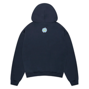 Sattars World Broken Planet Space Club Hoodie Outer Space Blue