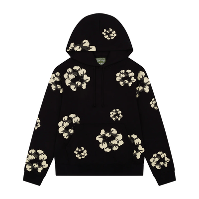 Sattars World Denim Tears x CPFM Cactus Tears Wreath Hoodie Black