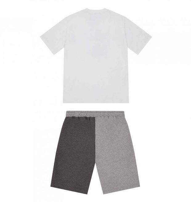 Sattars World Trapstar London Arch  Shorts Set – White