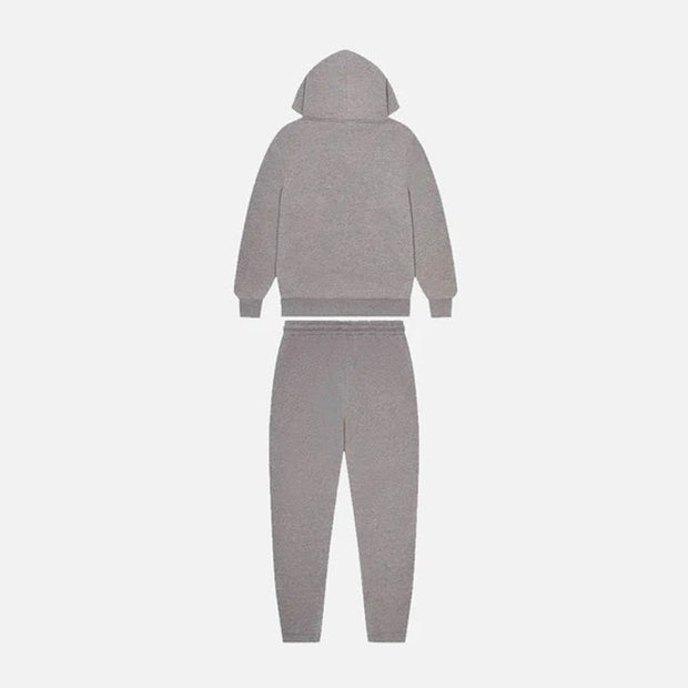 Sattars World Trapstar  Hooded Tracksuit - Grey / Pink